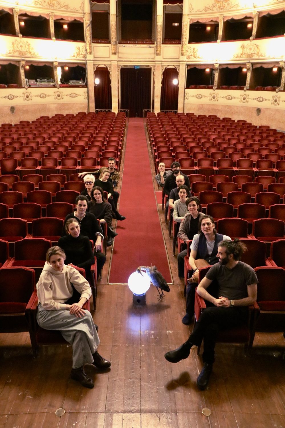 La compagnia al Teatro della Pergola